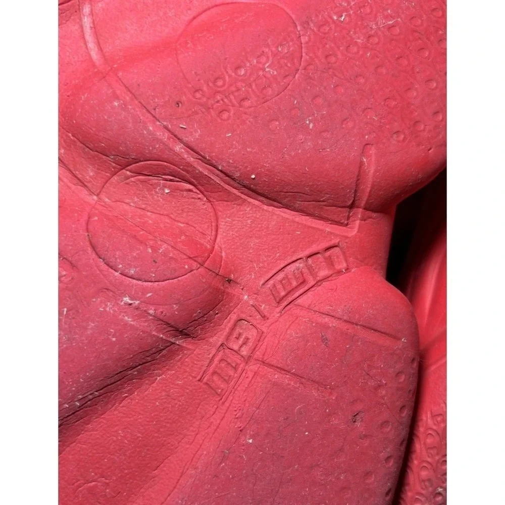 Champion Red Mens Size 9 Slide Sandals Logo Slip On Athletic Streetwear